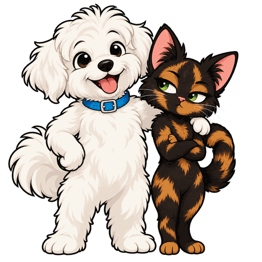 Luna y Oso te saludan